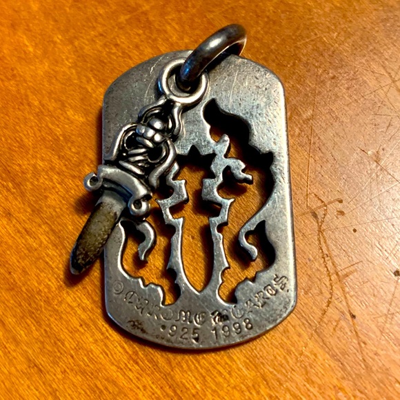 Chrome Hearts Other - CHROME HEARTS Sliver Dagger Pendant 1998
